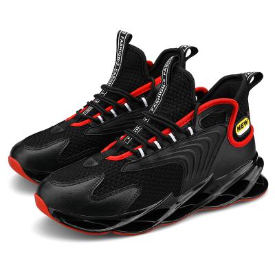 China Good price running shoes sport shoes high quality fashion pu black waterproof upper fashion shoes wholesale for sale