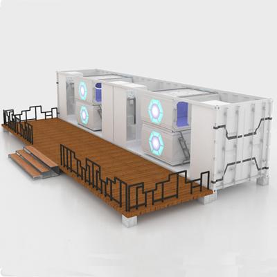 China Modern airport business container capsule hotel double bed for sale for sale