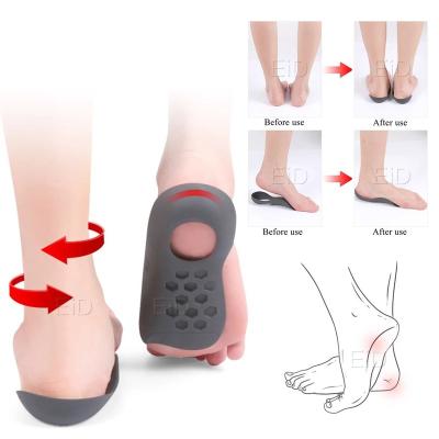 China New Unisex Foot Care Massage O-leg Correction Shoes Arch Support Insoles Comfortable Foot Flat Shoes for sale