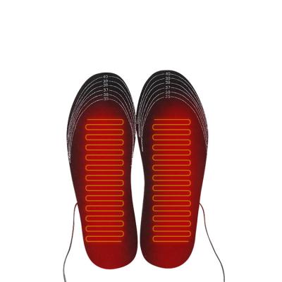 China EVA USB Heated Insoles Foot Pad Warmer Mat Winter Outdoor Sports Heating Sock Pad Shoe Heating Insoles for sale