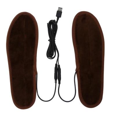 China EVA USB Heating Shoes Washable Warm Thermal Insoles Unisex Boot Warmers for sale