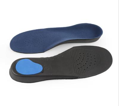 China EVA Arch Support Orthotic Insoles for Feet Size 3cm Plush 3D Insoles Orthopedic Foot Protection High Quality Fabric Comfortable Flat Feet for sale