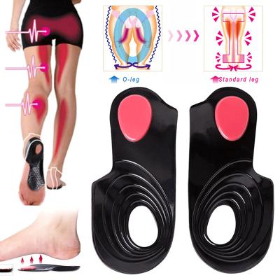 China Custom Unisex Orthotics O/X Insoles Leg Correction Insoles Arch Support Orthotics Pad Massaging Shoe Insoles Foot Care Foot Flat Shoe for sale