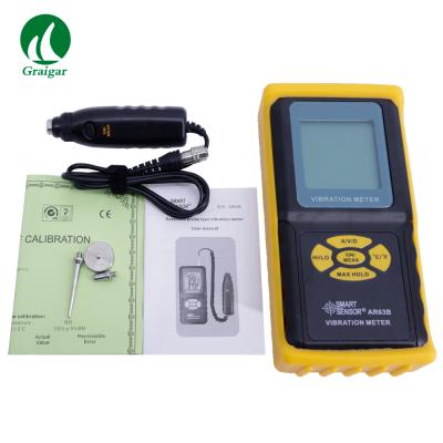 China Smart Sensor AR63B Digital Precision Vibration Meter Vibration Analyzer Speed ​​Range 0.1~199.9m/s AR63B for sale