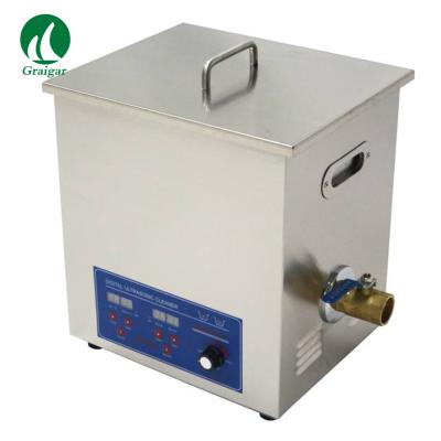 China Household Ultrasonic Cleaning Machine 14L 40/28KHZ Heating Power 500W KS-060AL for sale