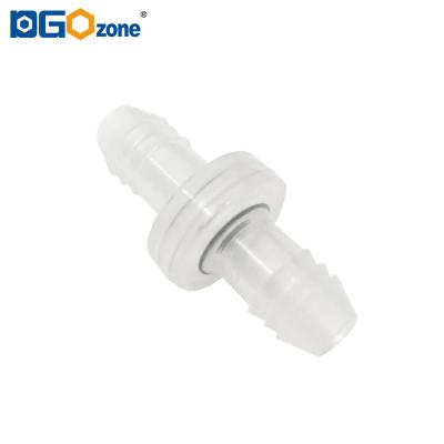 China 3/8 Inch 10 Mm Valve Food Grade General Medical Plastic Check Valve Non Return Valve for sale