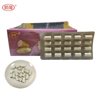 China Taro Flavor Small Soft Milk Natural Candy In Blister Chewy Soft Milk Candy for sale