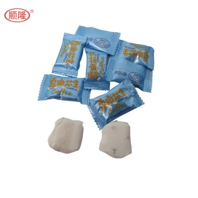 China Natural pudding cheese flavored coffee filling semi-sweet caramel candy for sale