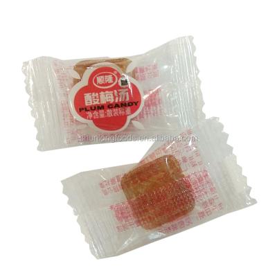 China Standard OEM Welcomed Sweet And Sour Plum Candy CHINESE Plum Candy for sale