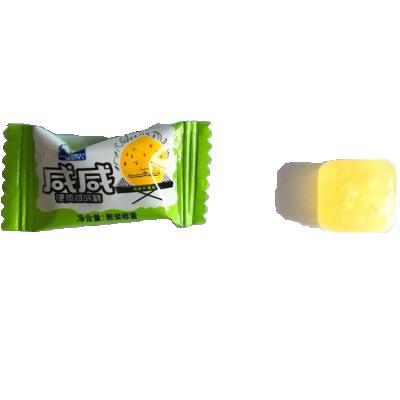 China Guangdong Shunlong Foods Natural Salted Lemon Hard Candy Halal Candy for sale