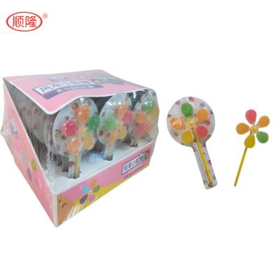 China Natural Windmill Shape Candy Soft Gummy Jelly Candy Custom Gummy Candy for sale