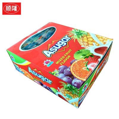 China Natural Swiss Sugar Sugus In Blister Fruity Flavor Chewy Candy for sale