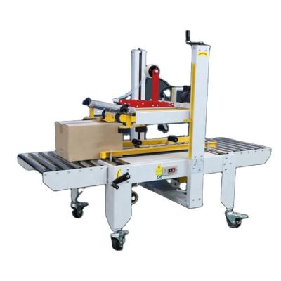 China Food Durable And Economic Semi-automatic Carton Sealing Machine Case Sealer for sale