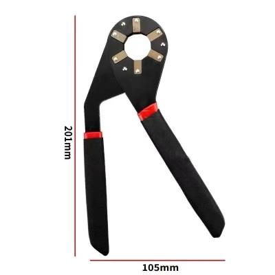 China Adjustable Wrench Magic Tool Torque Wrench Universal Digital 6/8 Inch Multifunctional Hex Wrench Repair for sale