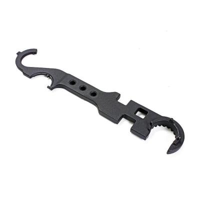 China Hot Selling 8 in 1 Outdoor Tactical Multifunctional Steel High Hardness Wrench Repair Tool Kit for sale