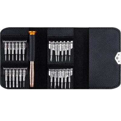 China SCREWDRIVERS New 25 In 1 Multi Tool Kit Screwdriver Set Mobile Phone Repair Hand Tools For Phone Watch Tablet PC for sale