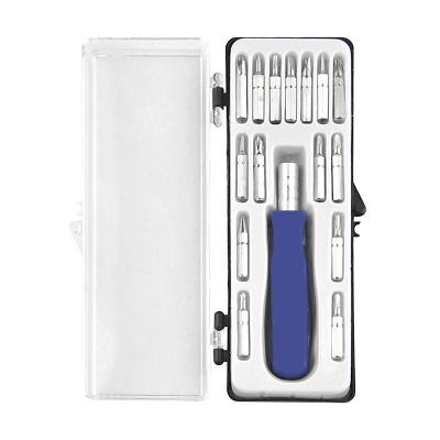 China SCREWDRIVER China Factory Price 16 in 1 Tool Kit Mobile Phone Magnetic Gift Small Screwdriver Set for sale