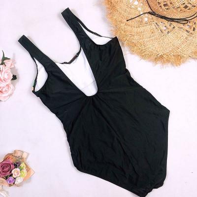 China Good quality breathable one piece swimsuit built in bra with best material for sale