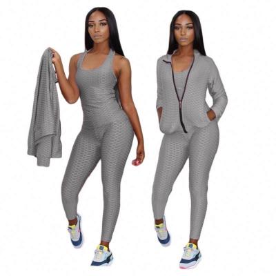 China Low MOQ Breathable Two Piece Pants Set Women With Logo With Lower Price for sale