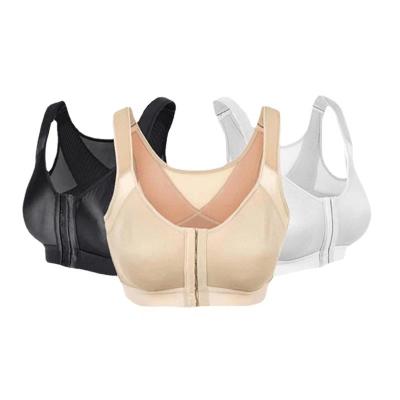 China QUICK DRY Front Closure Women's Adjustable Bra Yoga Running Comfortable Running Exercise Underwear Breathable Sports Bra for sale