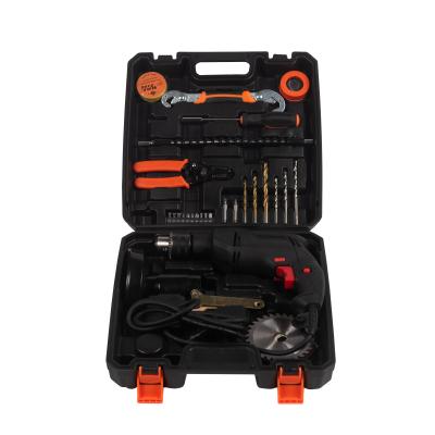 China Household Portable Repair Home Tool Household Duarble Tools Cordless Power Drill Power Drill Tool Kit for sale