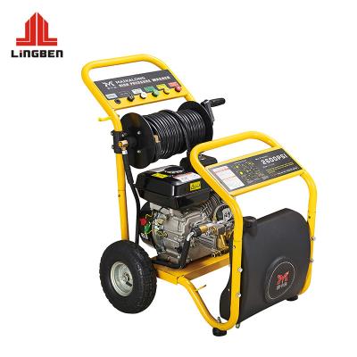 China LB-180HE Portable Clean Water Gasoline Power Car High Pressure Washer 86.5*46*58 for sale