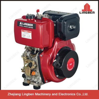 China Lingben Air-cooled Engine Diesel Series 3600RPM 1-Cylinder LB186FA for sale