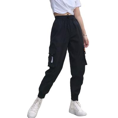 China Wholesale Breathable Cheap Beach Casual Summer Sports Long Price Waist Jogger Women Pants High Waist Pants for sale