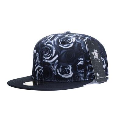 China Custom High Quality COMMON Brim Hip Hop Logo Mens Womens Embroidered Printing Flat Cap for sale