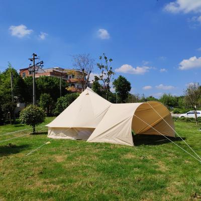 China Portable Oxford Waterproof Tent Outdoor 3M/4M/5M/6M Cotton Delay Wind Hotel Camping Camping Tent for sale