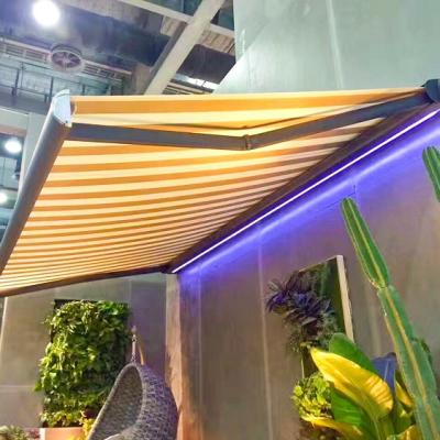 China Best Price Design Balcony Awning Canopy Door Shine Garden Retractable Tent for sale