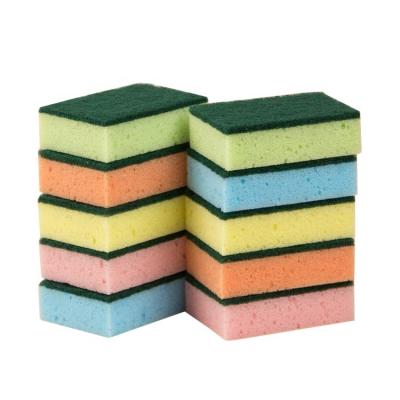 China Sustainable Professional Manufacturer Support Customize Packing PU Colored Large Kitchen Dish Sponges for sale