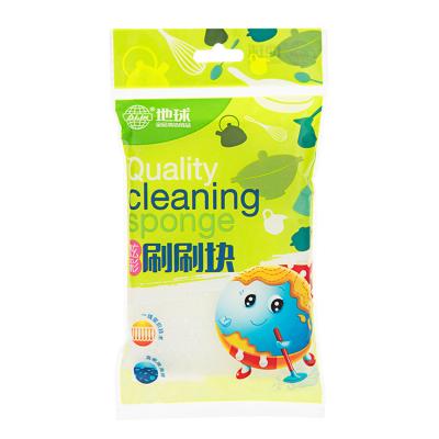 China Sustainable Household Products Earth Sponge Scrubber Kitchen Cleaner High Density Dish Wash Sponge for sale