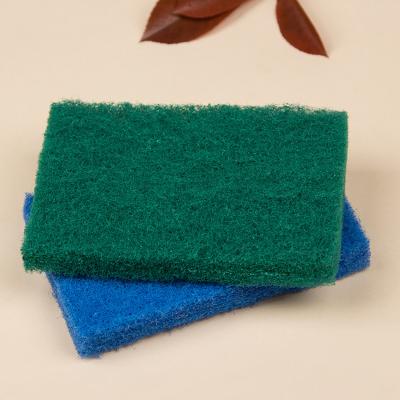 China Sustainable EARTH Brand Custom Design Paper Card Packed Power Cleaning Polyester Scourer For Kitchen for sale