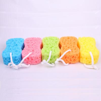 China Eco-friendly Customized Shaped Multi Colors Factory Cheap Wholesale Natural Sea Eco Mesh Bath Sponge for sale