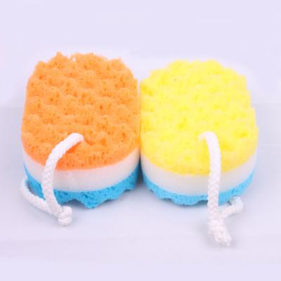 China EXFOLIATE Latest Hot Sale Dispenser Absorbent Seaweed Natural Soap Colorful Sea Foam Bath Sponge for sale