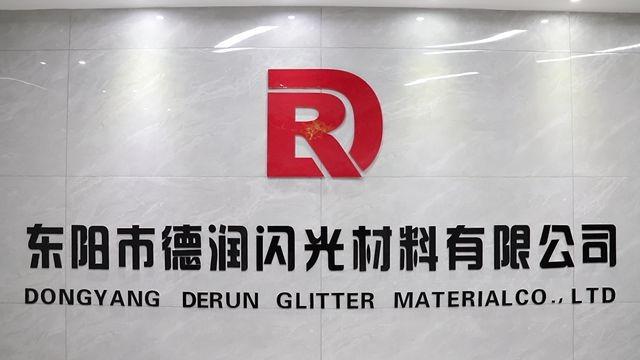 Verified China supplier - Dongyang Derun Glitter Material Co., Ltd.