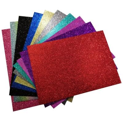 China Europe 800 Gsm Cardboard A4 Size Special Designs Double Sided Glitter Card Paper for sale