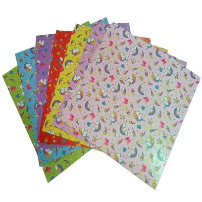 China Europe Printing Custom Gift Crafts Use Glitter Card Paper for sale