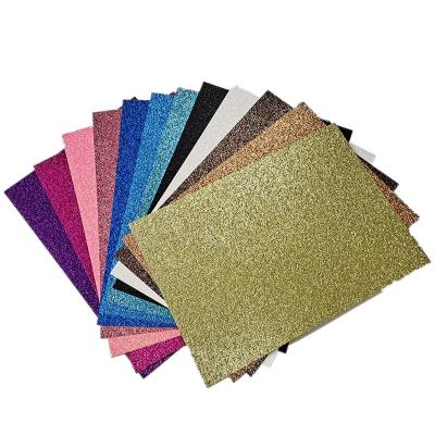 China Eco-friendly Paper World Size A4 300G Glitter For Card Party Supply Wedding Invitation Greeting Card Glitter Craft for sale