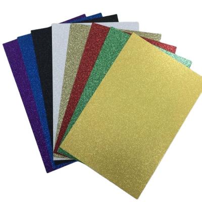 China Hot Selling UK Europe Market Diy Crafts A4 Scrapbook Glitter Paper Card at 250gsm Size for sale