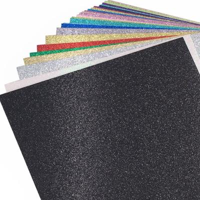 China 300gsm 12*12 inch handmade glitter paper for glitter cake toppers for sale