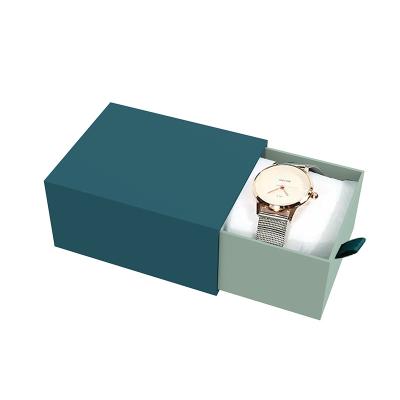 China Recyclable Custom Watch Jewelry Box For Men Watch With Scratch Luxury Magnetic Flip Gift Watch Box Rigid Gift Box for sale