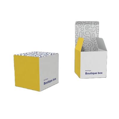 China Wholesale Price Recyclable Cheap Packaging Box Square Boxes For Candle Cups High Quality Packaging Box for sale