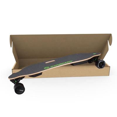 China High Quality Recyclable Kraft Paper Skateboard Corrugated Cardboard Shipping Gift Skateboard Paper Packaging Box for sale