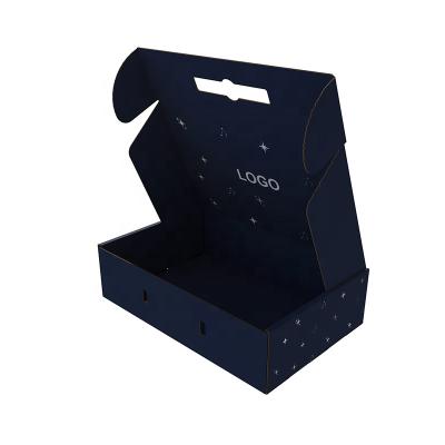 China Recyclable Wholesale Custom Printing Mailing Box Clothing Box Packaging With Logo Shipping Corrugated Box for sale