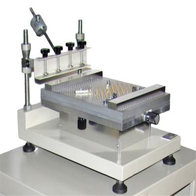 China Solder Printing Manual Red Stencil Printer SMT Glue Printer Solder Paste Solder Screen Printing Station Semi Automatic Silk Printer for sale