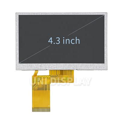 China UNI SHOW 4.3 inch tft lcd 480x272 resolution high quality lcd display for car gps navigation 4.3 inch for sale