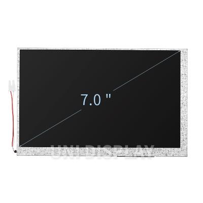 China High quality original UNI 7 DISPLAY 800*480 inch lcd module replacement for 7inch 7inch tft lcd display LW700AT9309 for sale