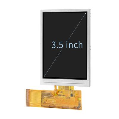 China UNI 480*640 Resolution All Viewing Angle Interface Transflective TFT LCD Module 3.5 inch 3.5 inch for sale